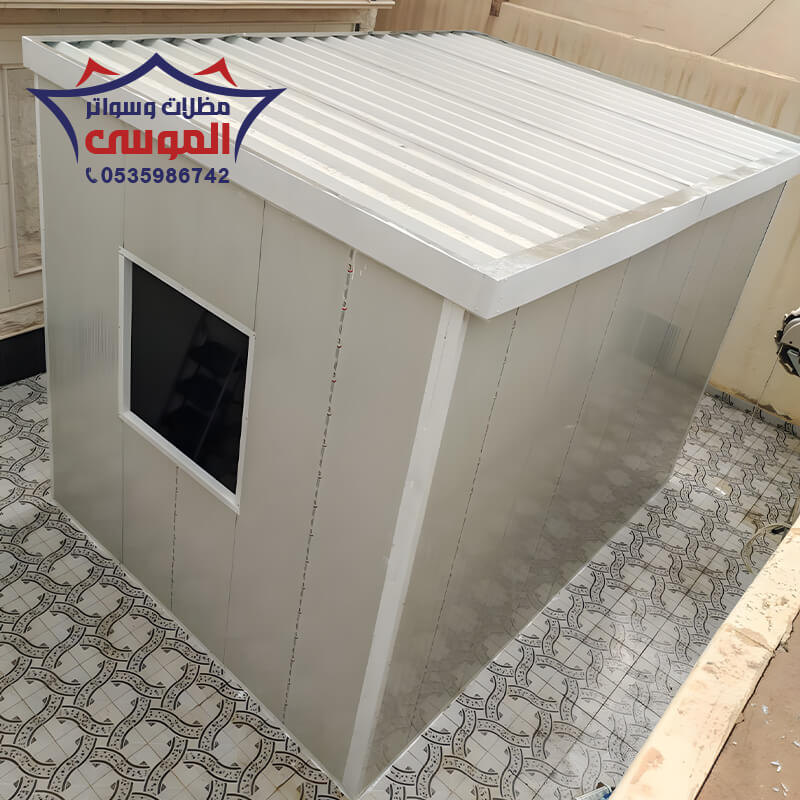 غرف ساندوتش بانل عازلة للصوت والحرارة من مؤسسة الموسى