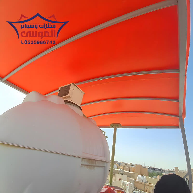 تركيب مظلات مياه خزانات الرياض