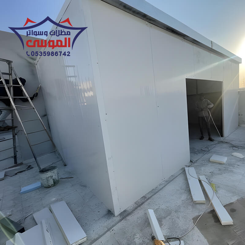 مقاول بناء غرف ساندوتش بانل