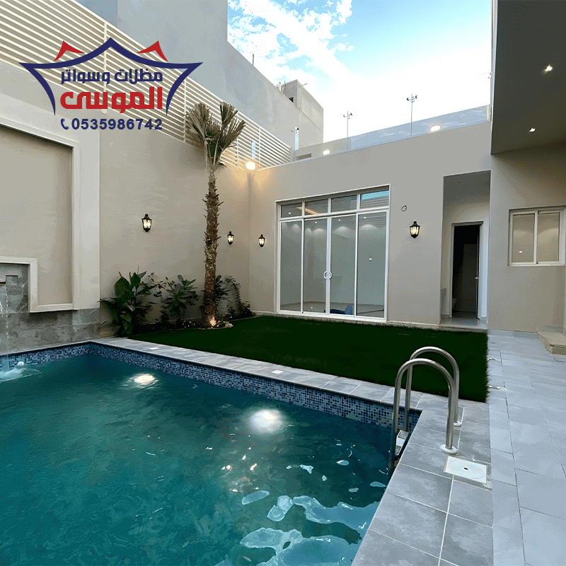 سواتر شرائح حديد الرياض مظلات وسواتر الموسى