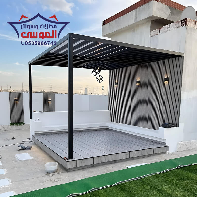 مؤسسة تركيب برجولات حدائق الرياض